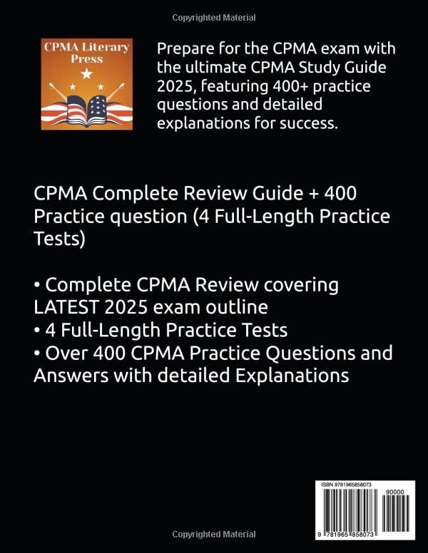 CPMA Study Guide: LATEST All-In-One CPMA Review + 400 Practice Questions with Detailed Answer Explanation for the Certified Professional Medical ... Prep(Contains 4 Full-Length Practice Tests) image 3