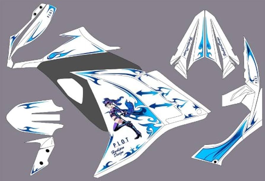 Amazon | プロト(PLOT) デカールキット プロトたん 599mm×270mm