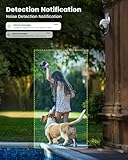 ieGeek 2.4G/5GHz PTZ Security Camera Outdoor, 2K Dual-Band WiFi CCTV Camera, Color Night Vision, WiFi Home IP Camera with Human Detection, Siren, 2-Way Audio, Support Alexa, Memory/Cloud, 2PCS (Wired) - Image 9