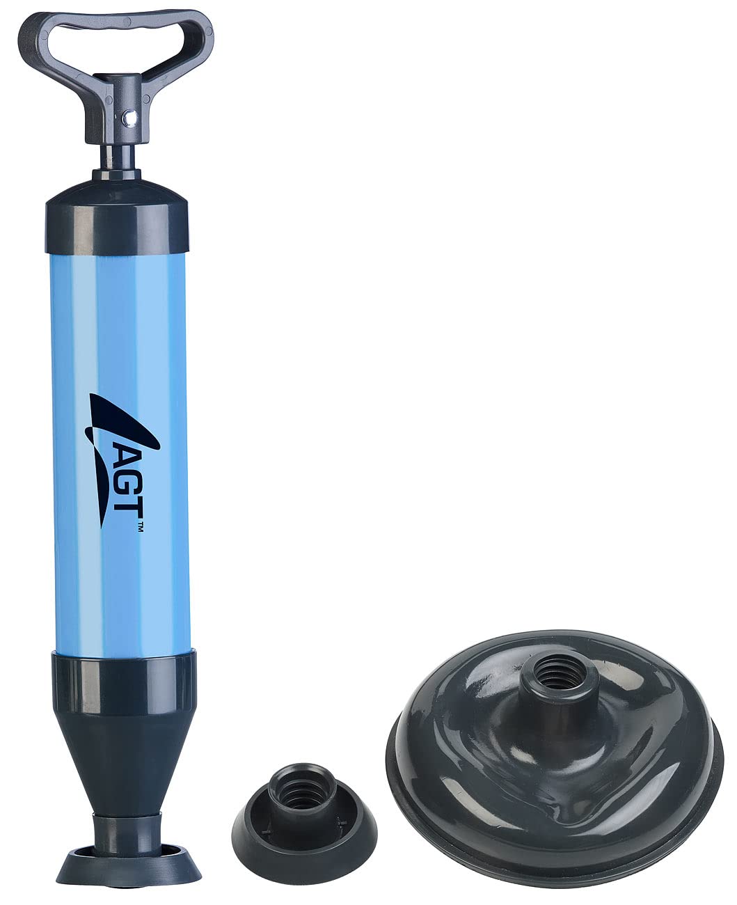 Blue Donuts WC-Saugglocke Mit Halterung - Multi-Abfluss Für Toilette & Badewanne - Schwarz