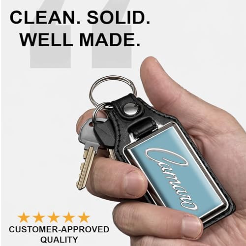 Image of Brotherhood Car Key Chain for Camaro - Classic Models Keychain for Men and Women Gift Key Ring - -