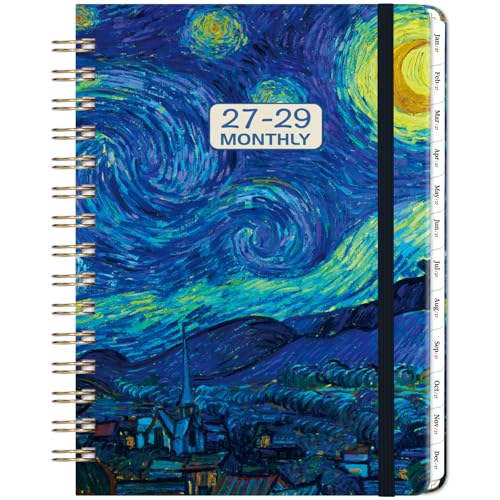 2027-2029 Monthly Planner - 3 Year Planner/Calendar 2027-2029