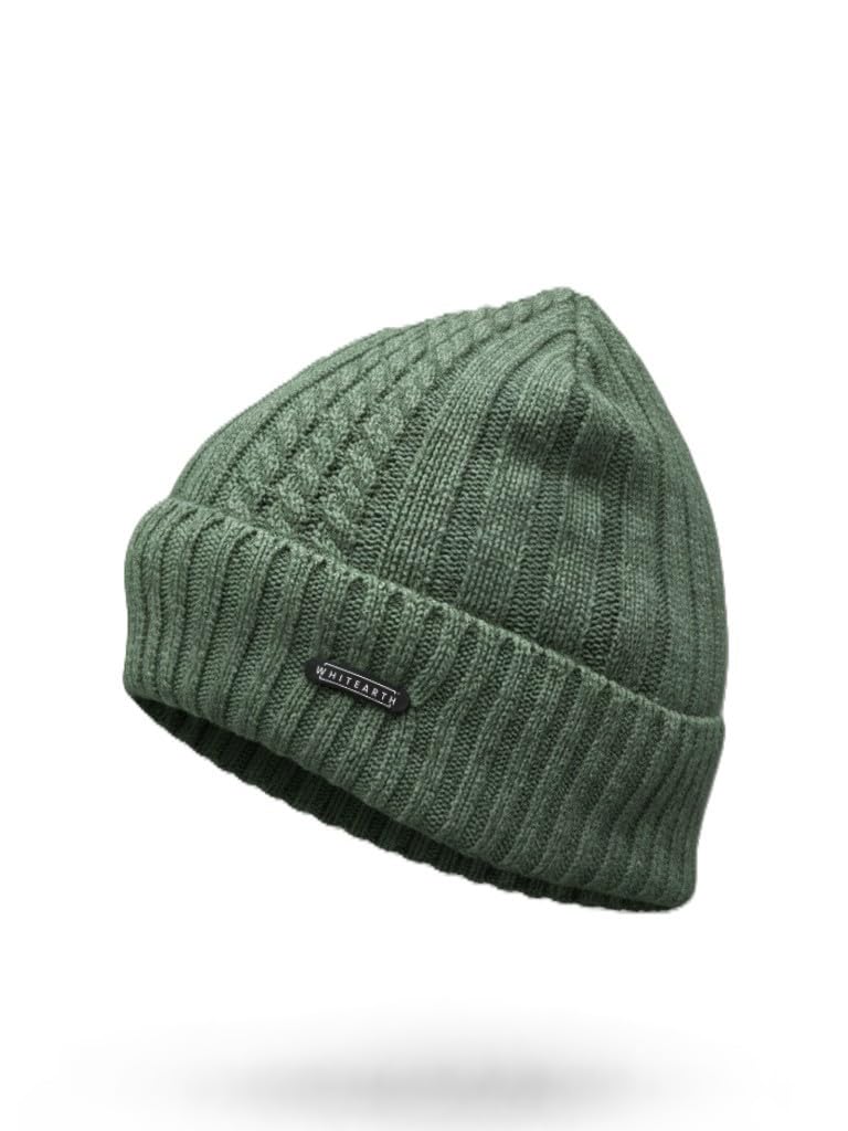 Winter Cap for Men,Woollen Cap for Men and Women,Stylish Soft Knit Unisex Beanie with Velvet Lining for Ear and Head Protection (in, Alpha, Free Size, Green) Winter Cap for Men,Woollen Cap for Men and Women,Stylish Soft Knit Unisex Beanie with Velvet Lining for Ear and Head Protection (in, Alpha, Free Size, Green)