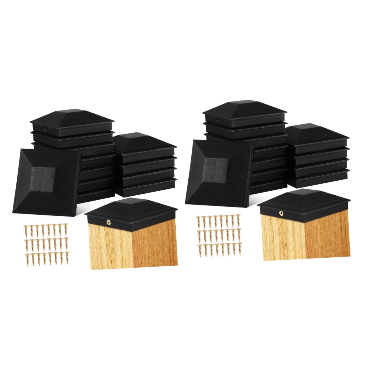 Capuchons de poteaux pour sublimer votre pergola de terrasse et sécuriser le jardin
