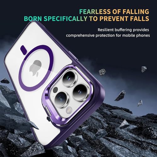 Image of amazon basics Basic Case for Apple iPhone 15 Pro (Silicone Purple)