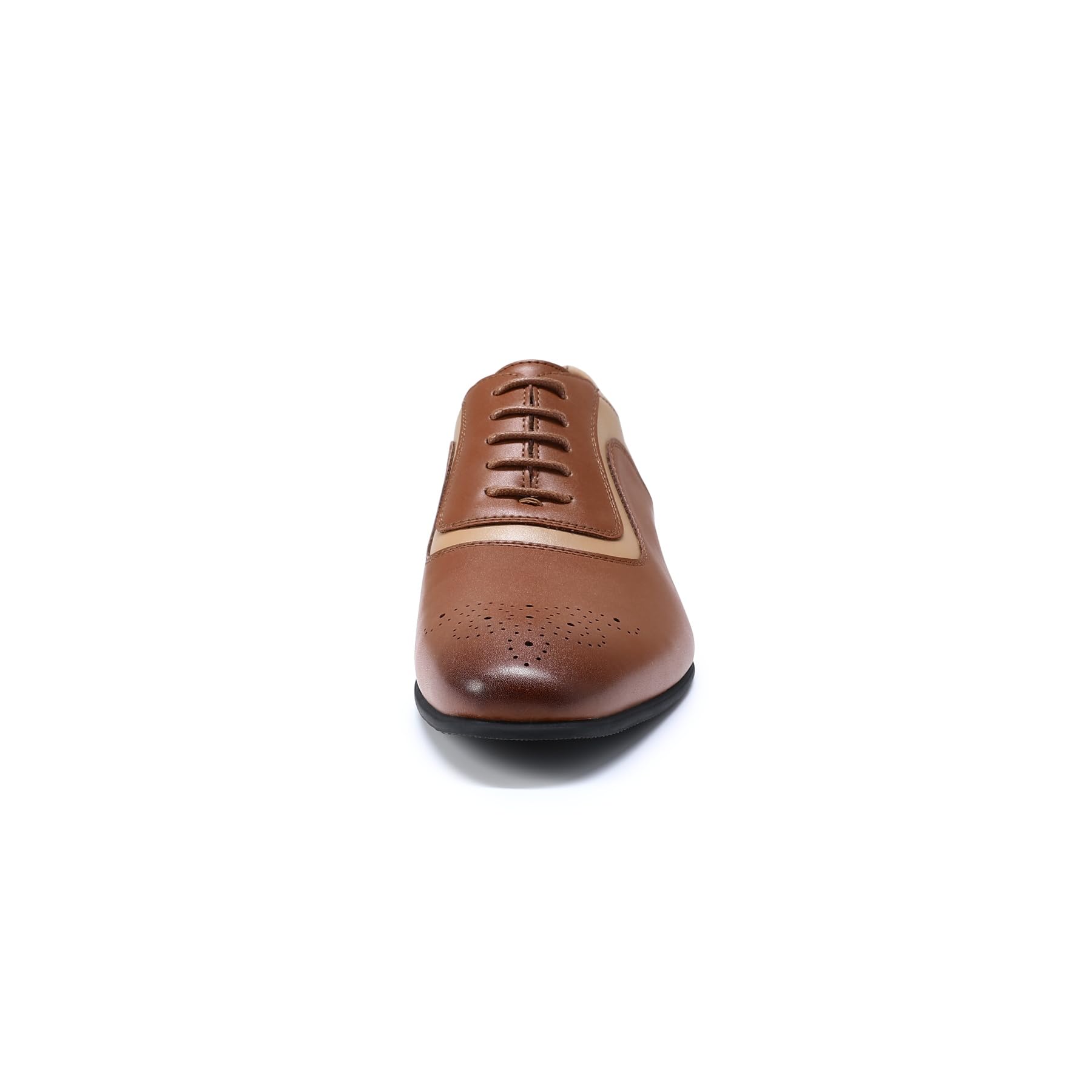 YFFUSHI Scarpe Eleganti Uomo Brogue Oxford Basse Stringate Sposo Shoes Formale Derby Business Matrimonio
