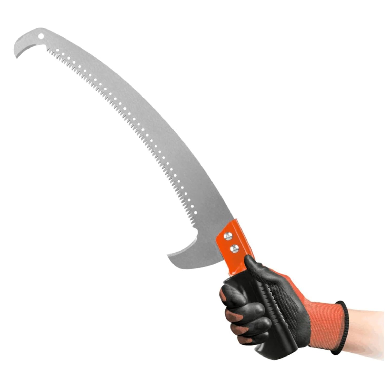 HiFam Garden Pruning Saw | Tree Pruner With Extendable Pole Fixing Slot (Without Pole) | Pole Saws for Tree Trimming | Curved Hooked Blade Hand Saw | Remove Unwanted Branches In Your Garden |-image-36