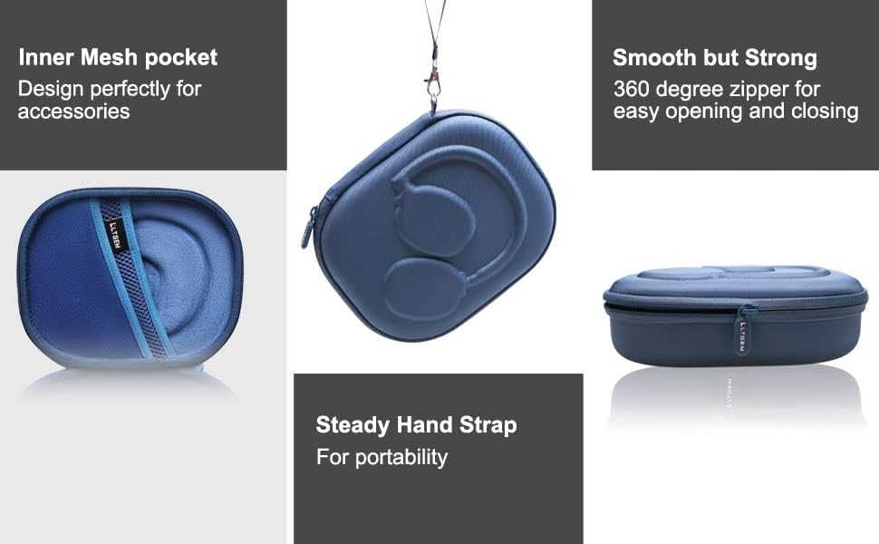 Miniatura 6 de LTGEM - Funda rígida de EVA para JBL Live 770NC660NC650BT460NC670NC400BT500BT y JBL Tune