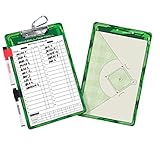 GoSports Baseball / Softball Dry Erase Coaches Board with 2 Dry Erase Pens