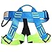 YXLONG Arnés De Escalada - Medio Cuerpo Cintura Protectora Arnés De Seguridad - Rescate Al Aire Libre Escalada En Roca Equipo De Rappel Arnés De Guía De Medio Cuerpo,Bluegreen
