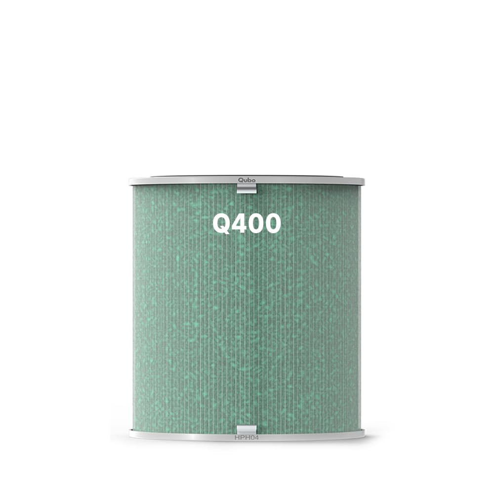 Qubo Smart Air Purifier for Home by Hero Group | Up to 400 Sq Ft | 99.99% Allergen Removal | True HEPA13 | 9000 Hrs Filter Life | App & Voice Control (Q400 Filter)-image-30