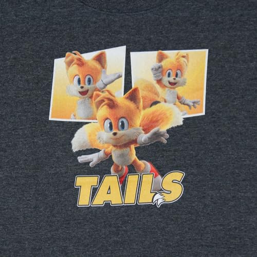 Seven Times Six Sonic The Hedgehog 2 Boy's Tails Miles Prower Kids Graphic Print T-Shirt2