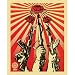 Poster (16x20) Guns and Roses Obey Art Print