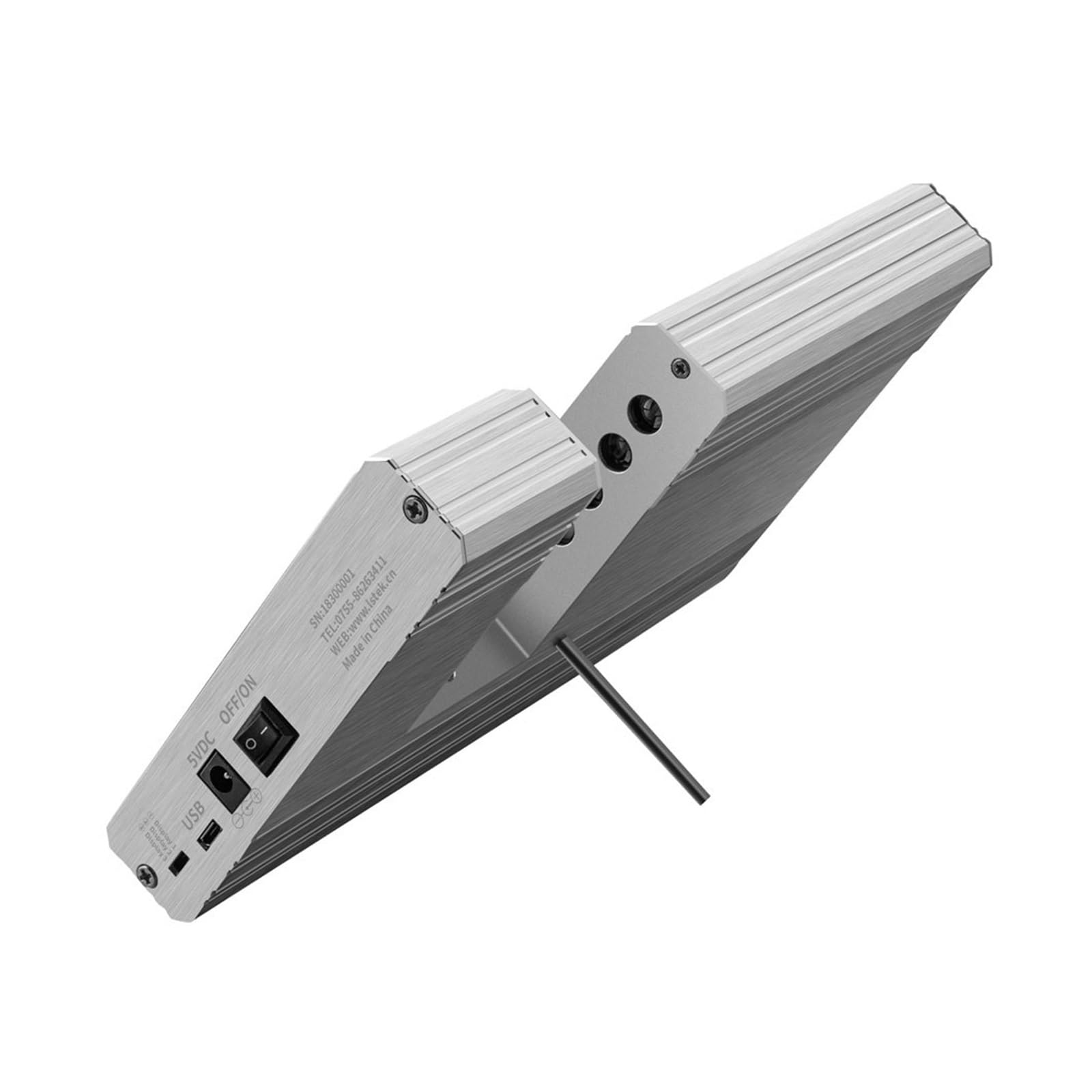 Digitales UVA/UVB-Messgerät 940 IR 365 UV 380–760 nm VL LS183 -Transmissionsmessrät for Testfilm, Fenstertönung Hintergrundbeleuchtetes LCD, Speicherfunktion
