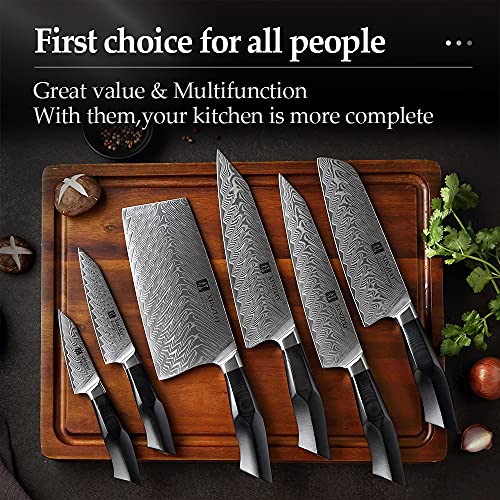 Set Cuchillos Cocina 6 Piezas Acero Inox miniatura 6