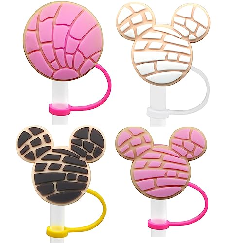 Straw Cover Cap for Stanley,MEXICAN STYLE Straw Topper fit Stanley 30&40 Oz,Cute Cartoon Straw Cover Kids Themed Party Gifts,Drinking Straw Tip Covers for Stanley Accessories(1736-2-5)
