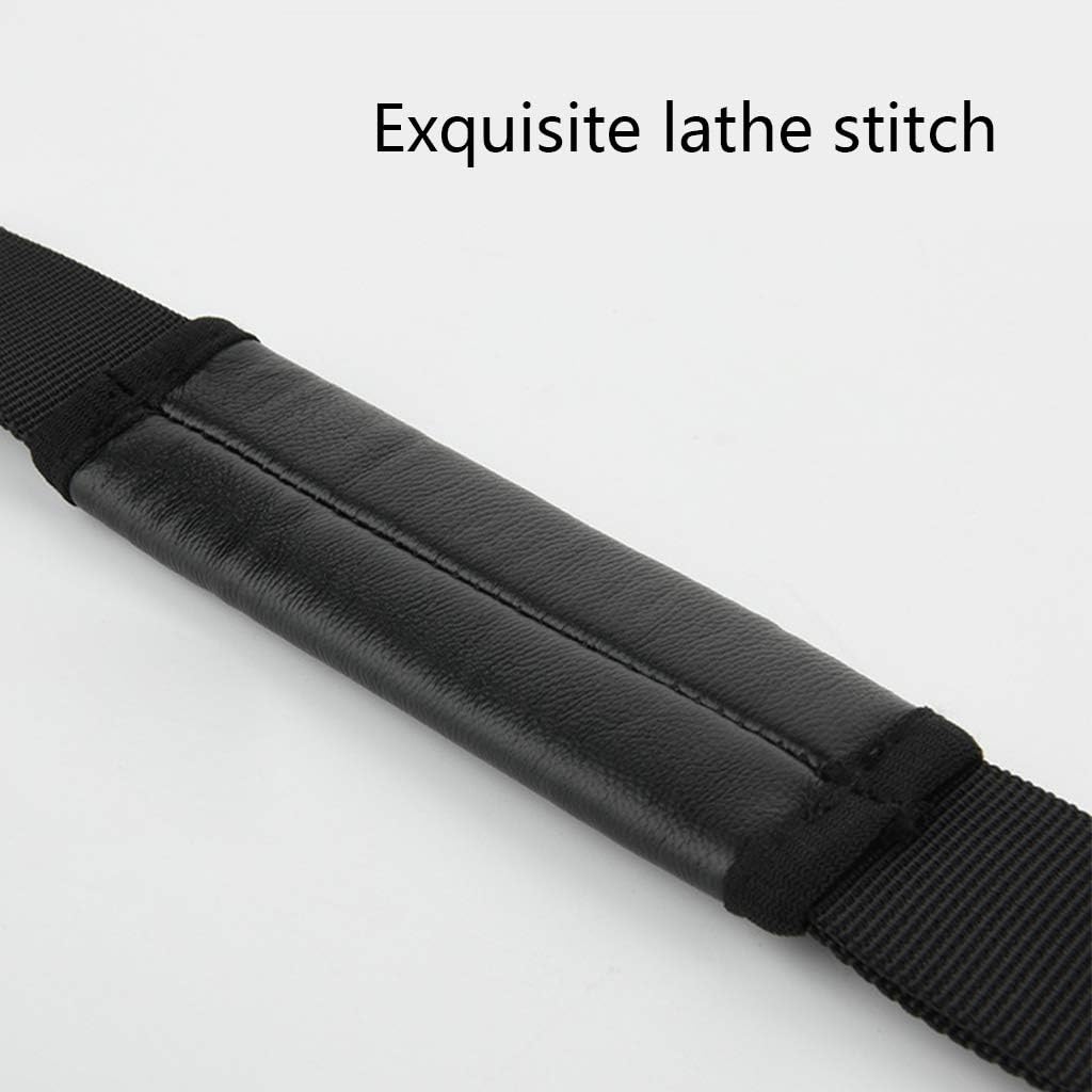 Metal Heavy Duty Carrying Handle Grip Cabinet for Case Box Strap Handle with Buckles for Speakers Black