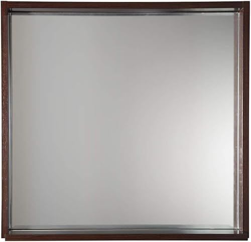 Miniatura 6 de Fresca Espejo blanco con estante Allier de 30"