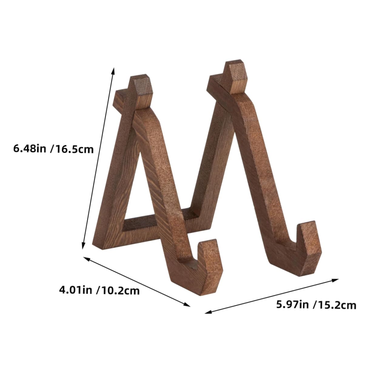 SOLUSTRE Recipe Book Holder for Kitchen Countertop Multi-Functional Stand Vertical Display for Tablets Photos and Modern Minimalist Design for Home Decor