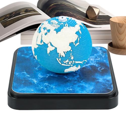 Bloc-notes calendrier en papier 3D 2026 Teksome Terre