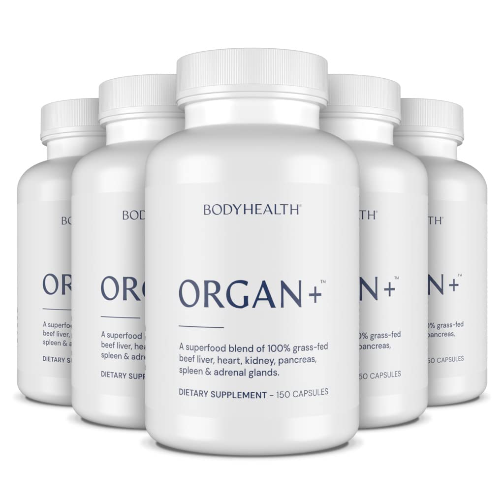 Buy BodyHealth Organ+ GrassFed Glandular Organ Complex, Grassfed Beef