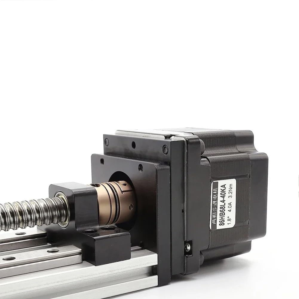 Modulo attuatore per albero guida lineare CNC a doppia rotaia SFU 1605 per carichi pesanti con corsa da 700 mm con Nema23