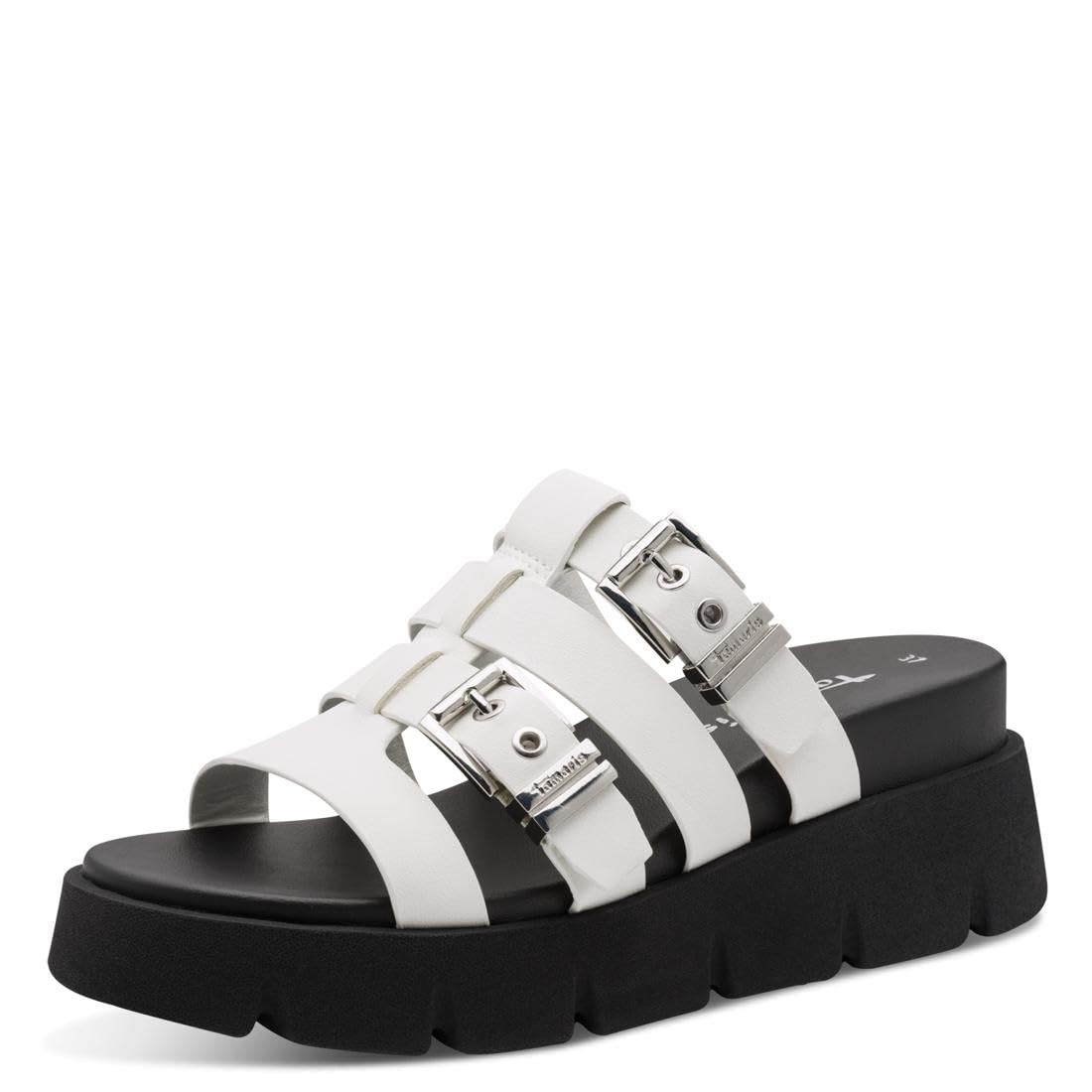 Tamaris Women's platform mule white 5.5 UK