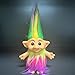 Vintage Troll Dolls Chromatic Adorable for Collections, School Project, Arts and Crafts, Party Favors - 7.5
