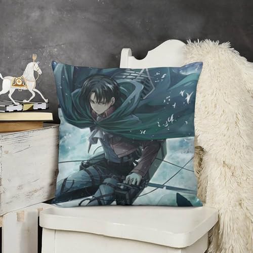 丸洗い可能 進撃の巨人 抱き枕カバー ボヘミアン 車内 家具アクセサリー 18 "x18 "