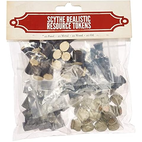 Stonemaier Games | Scythe: Realistic Resources | Board Game | Ages 14+ | 1-5 Players | 90-115 Minutes Playing Time Multicolor STM608 Cover