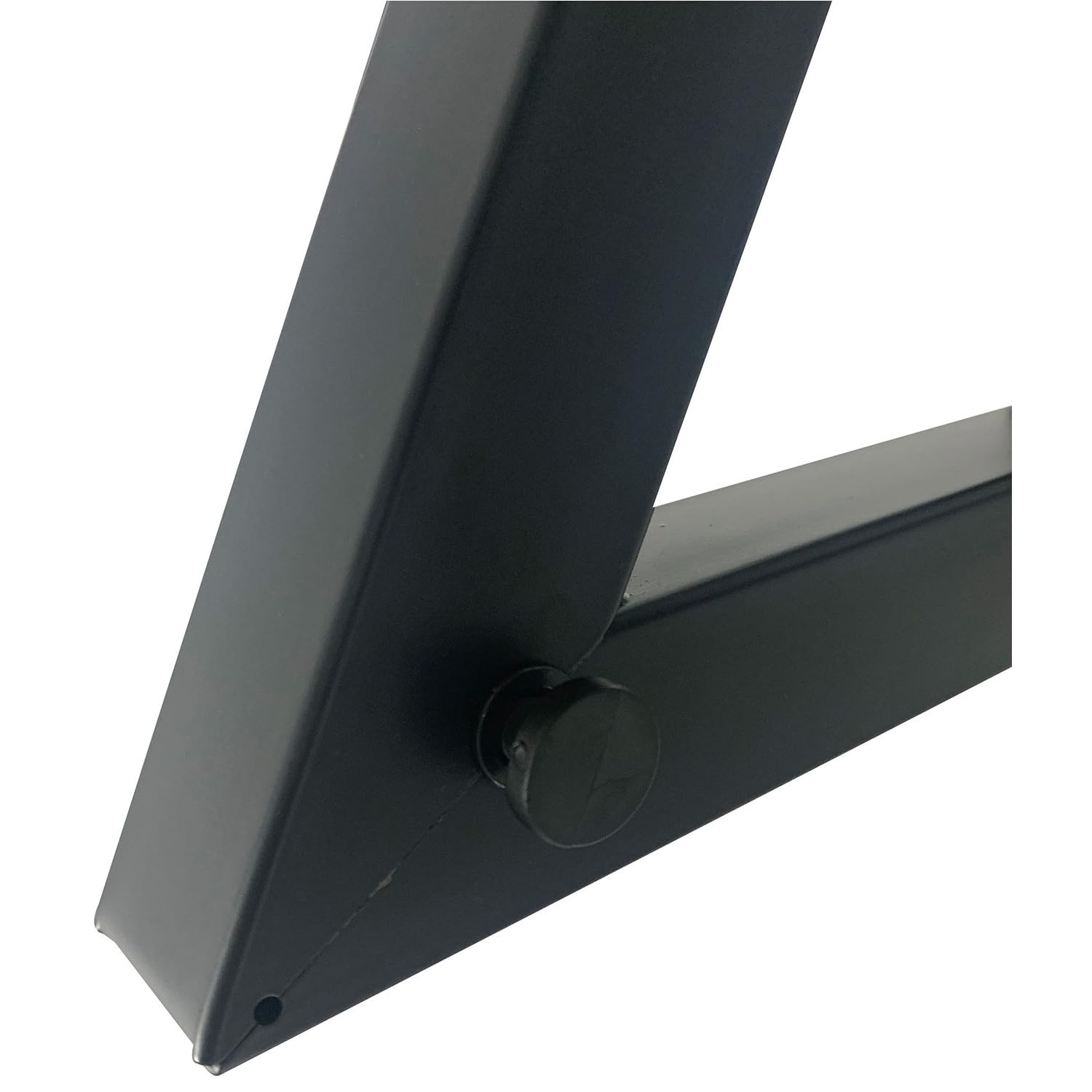 QTX | Supporto per altoparlante monitor – Supporto regolabile in acciaio per monitor da studio per uso domestico e professionale | Altezza 800-1200 mm | Capacità 40 kg | Compatto, stabile e facile da