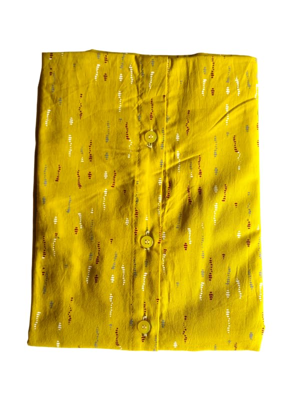 Image of MENMAII Women's [Free Size] Full Open /Front Buttoned [a Kind of Adaptive Clothing] Multipurpose Nighty for Maternity /Pregnancy /Elderly /Patient /Feeding /Hospital Purpose Nighty