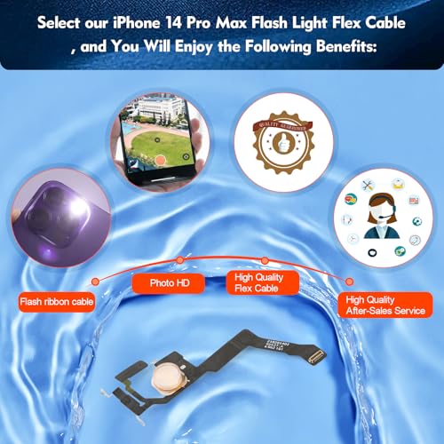 Câble flexible iPhone 14 Pro Max module de rechange haute précision avec outils - 4