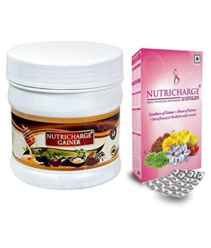 Nutricharge Women & Gainer combo pack-picture-31