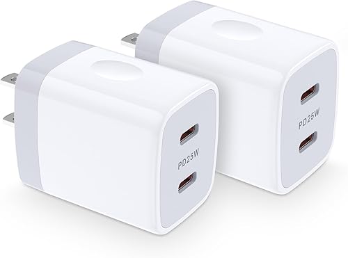 Bloque de cargador rápido USB C Box para Samsung Galaxy Z Fold5Flip 5 4A54A14 5GA13A53A34A33S23 UltraS22S21 FE, cargador de pared tipo C de 25 W de