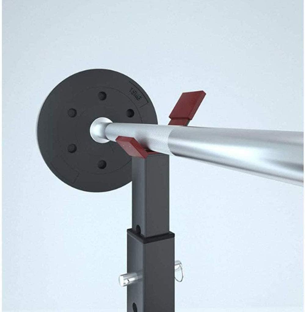 Adjustable Height Squat Rack,Weightlifting Rack,Barbell Rack,Free Press Bench Strength Training Squat Rack Gym Fitness Power Rack