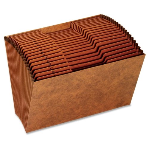 Pendaflex File Organizer, Expanding File Folder, 21 Pockets, A-Z Pre-Printed Tabs, Open Top Design, Legal Size, Reinforced Gussets for Durability by Globe-Weis - Used condition - CA$15.26
