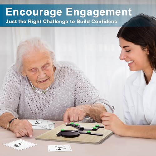 Image of Matching Game for Adults with Dementia Activities, Dementia Activities for Seniors, Alzheimers Products for Elderly, Busy Boxes for Dementia Patients, Gift for Patients in Nursing Home