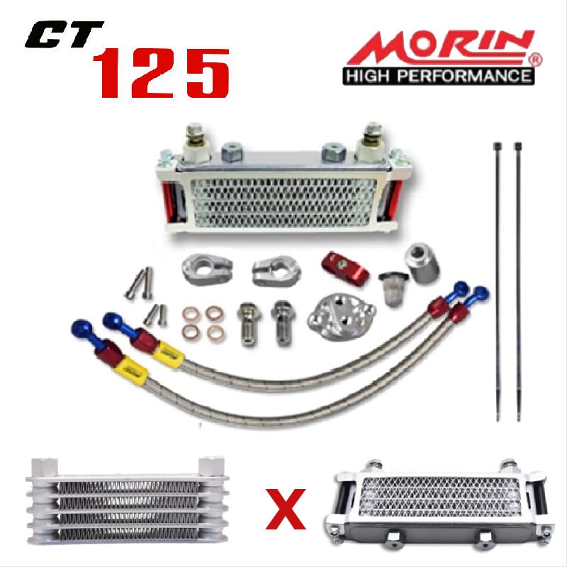 MORIN オイルクーラーキット Amazon | CT125 オイルクーラー キット JA65 (GEN2) MORIN モーリン