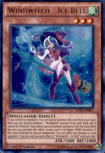 Yu-Gi-Oh! - Windwitch - Ice Bell - RATE-EN007 - Ultra Rare - Unlimited Edition