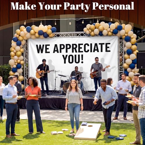 Image of Zonon Large Blank Banners And Signs Polyester Oxford Cloth Sublimation Banner To Decorate With Hanging Rope For Indoor Wall Outdoor Easy to Hang DIY Signs For Business Office (White,5 x 10 Feet)