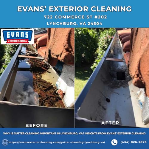 『Why is Gutter Cleaning Important in Lynchburg, VA? Insights from Evans' Exterior Cleaning』のカバーアート