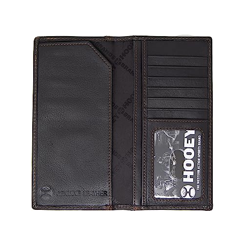 HOOEY Leather Men’s Western Rodeo Wallet (HOG - Black)3