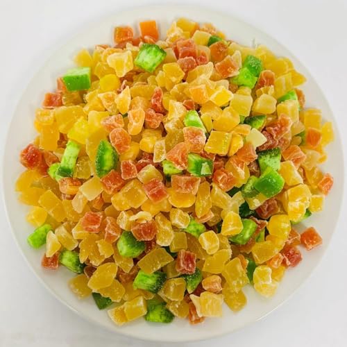 Anna and Sarah Tropical Dried Fruit Mix 5 Lbs | Pineapple, Pomelo, Papaya, Mango, Ginger and Cantaloupe - Image 4