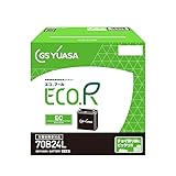 GSユアサ ECO.R EC 70B24L 国産車バッテリー 充電制御車対応 GS YUASA ジーエスユアサ 2024年モデル