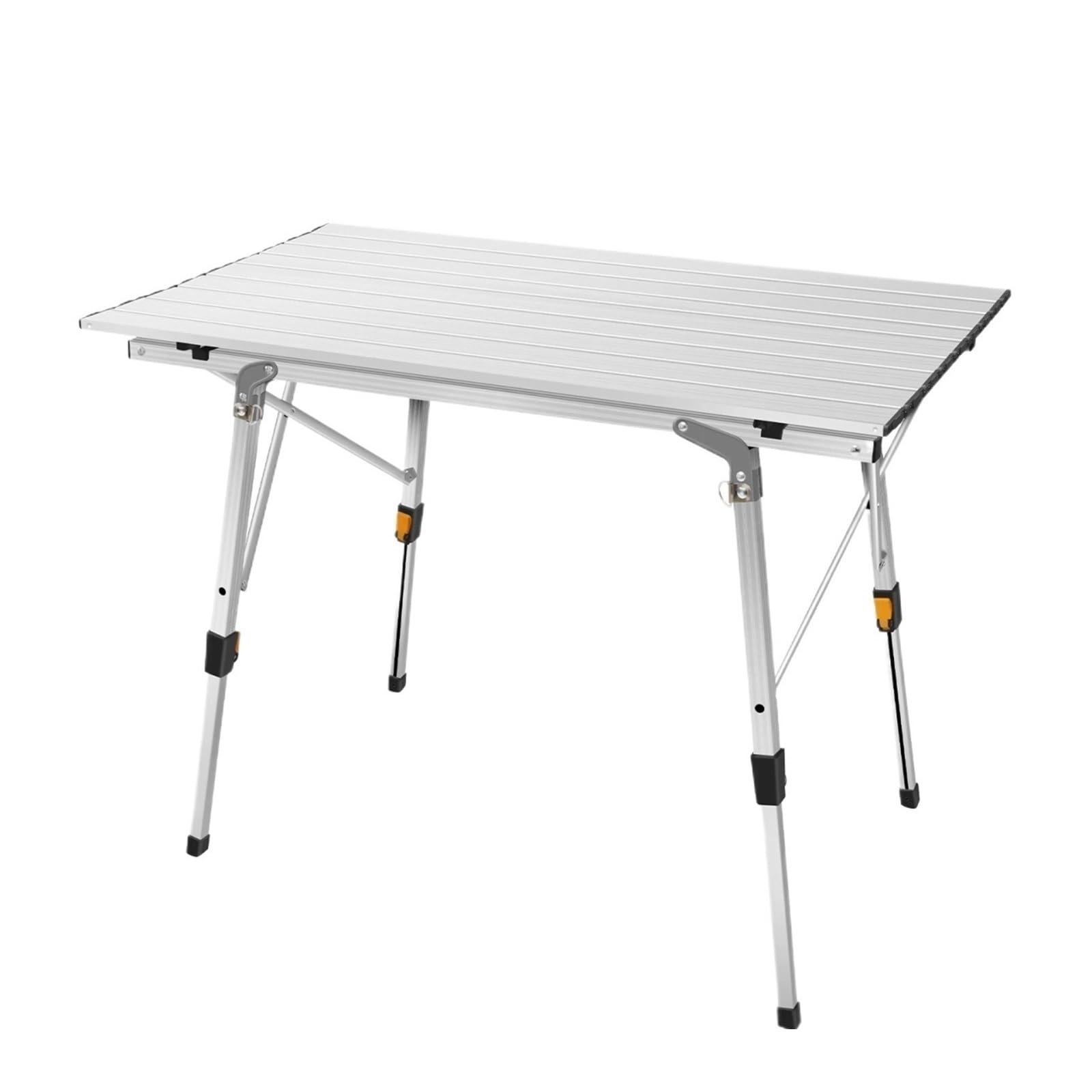 Table de pique-nique pliable réglable pour effacer les sols inégaux