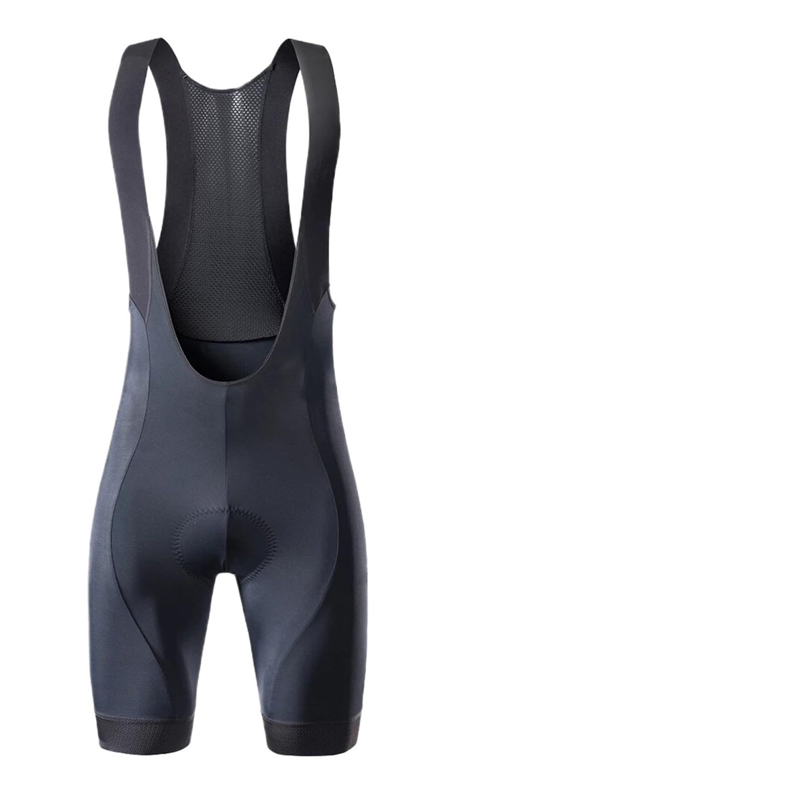 Pantaloncini da Ciclismo Classici Uomo, Pantaloni Bici con Bretelle, fondello