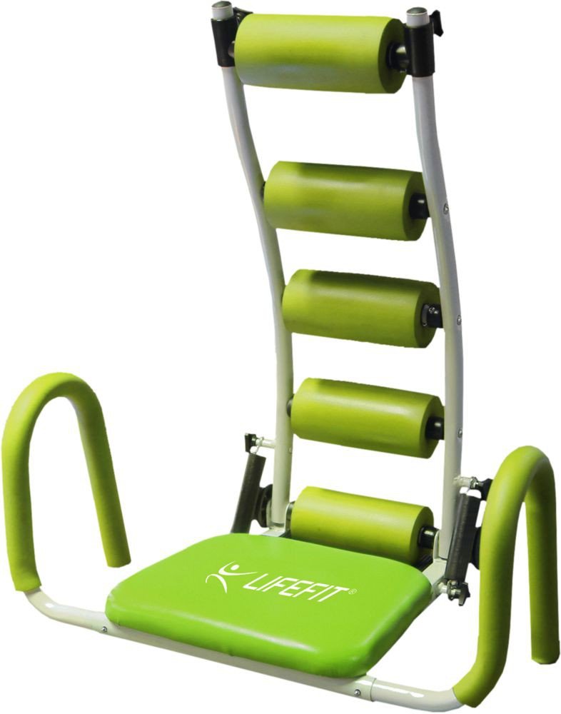 Lifefit Ab Effect Abdominal Trainer, Unisex – Adulto, Verde Chiaro, 65 x 37 cm