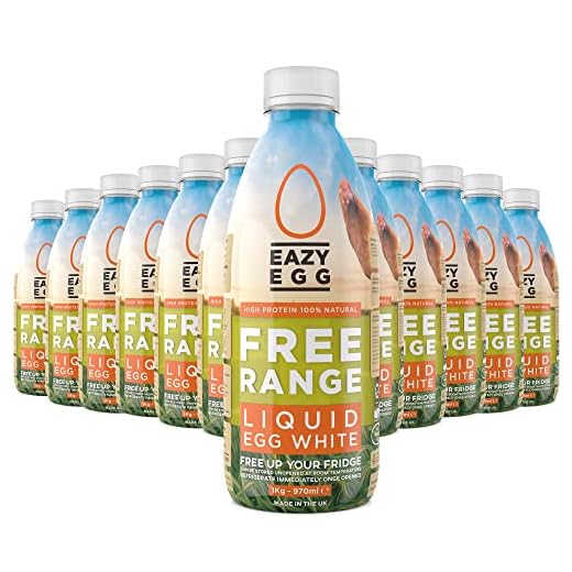 Eazy Egg Liquid Egg Whites - 12 Bottles