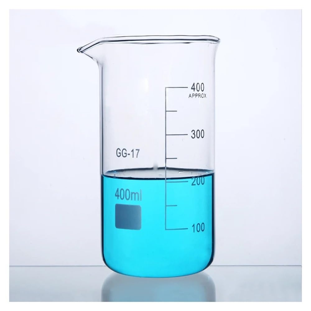 Equipos y suministros de laboratorio Vaso medidor de vidrio 50-1000 ml, graduado, forma alta, for laboratorio